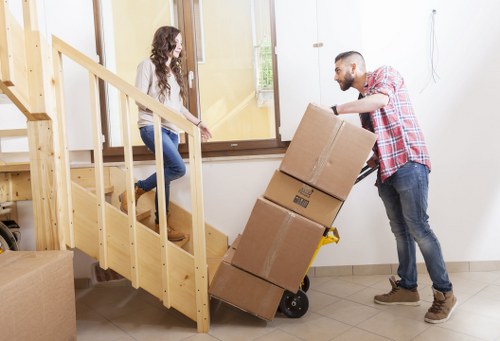 Preparing wooden furniture for safe storage in Westealing